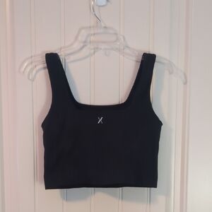 Knix Black Women's Crop Top